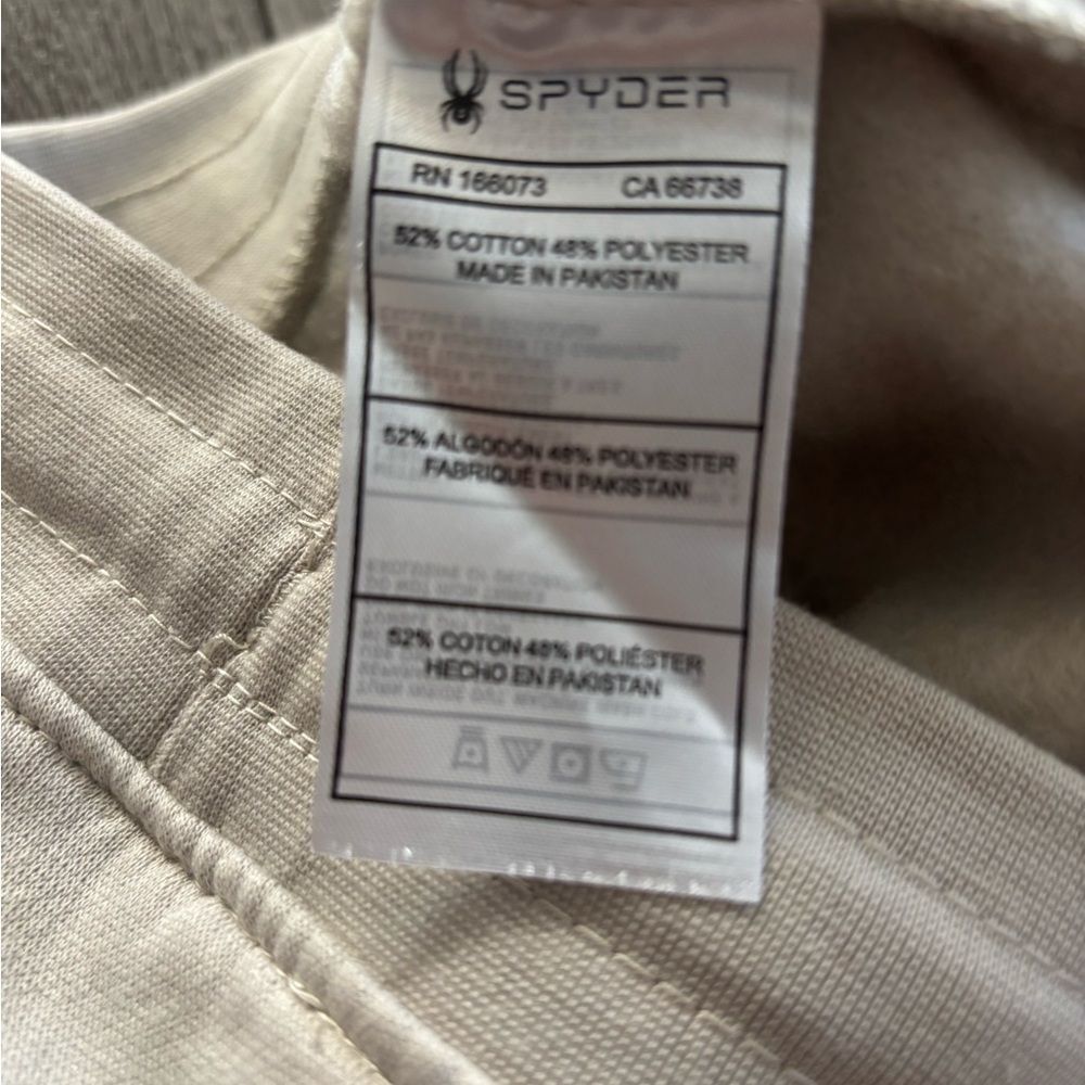 Spyder woman’s Cream Sweatpants - Picture 6 of 8